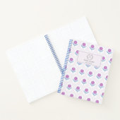 Blockprintピインスパイアックフローラ ノートブック (内部)