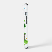 BlockQuest Adventures - Pixel Art iPhone 15ケース (左側面)