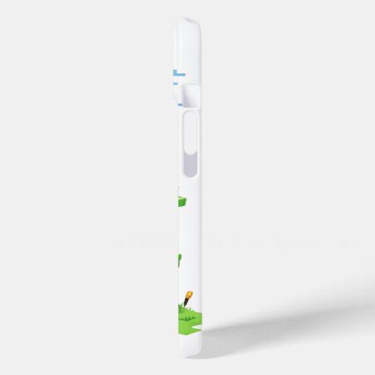 BlockQuest Adventures - Pixel Art iPhone 15ケース Case-Mate iPhoneケース (裏面 / 左)