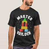 Blocks Master Builder  1 Tシャツ (正面)