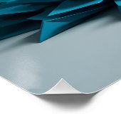 Blockscape Water Portrait ポスター (コーナー)