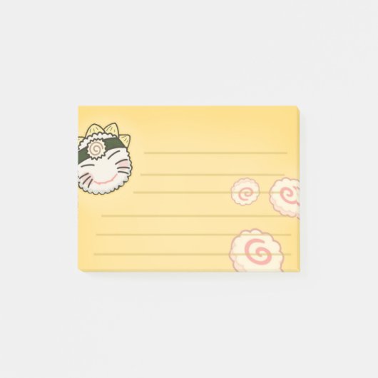 Bloco de notas Post-it do Naruto ポストイット (正面)