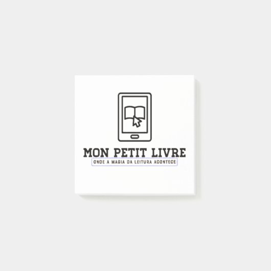 Blocos de nota post-it Mon Petit Livre ポストイット (正面)