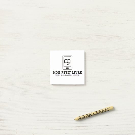 Blocos de nota post-it Mon Petit Livre ポストイット (デスク上)