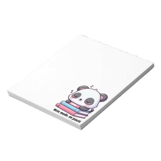 Blocs de Notas Panda Durmiendo ノートパッド (回転)