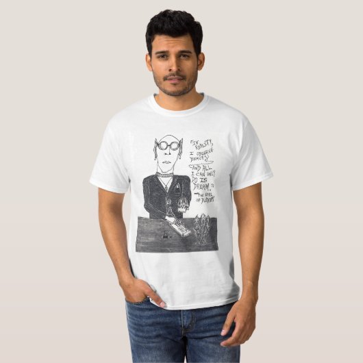 BlodgettのTシャツの伯爵 Tシャツ (正面フル)