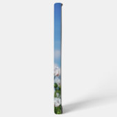 Bloeiend Papaver somneferum maanzaad bloemen. Samsung Galaxyケース (左側面)