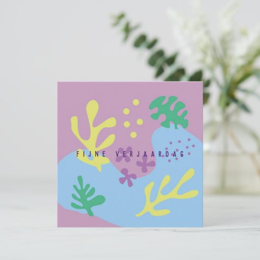 bloem abstract カード (スタンド正面)