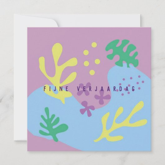 bloem abstract カード (正面)