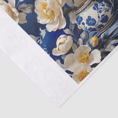 Bloemen in vaas decoupage tissue papier 薄葉紙 (詳細)