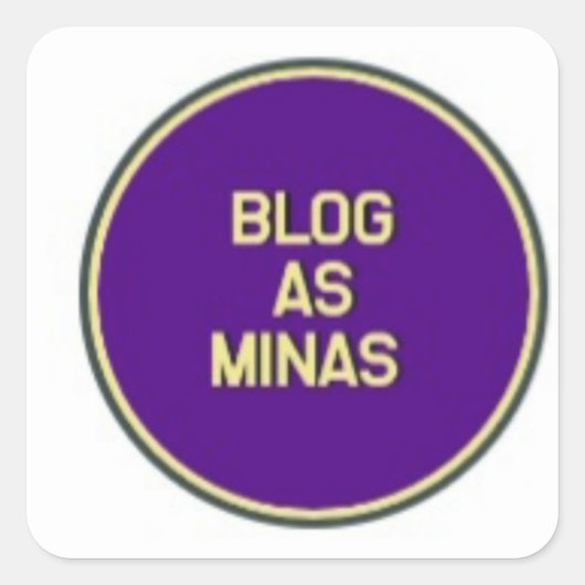 Blog As Minas スクエアシール (正面)