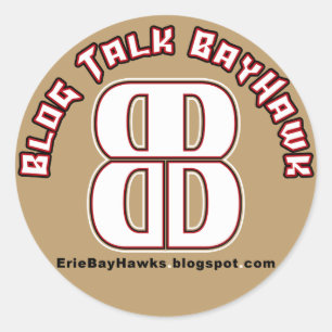 Blog Talk BayHawk金ゴールドスタンプ ラウンドシール