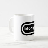 Blogger コーヒーマグカップ (正面左)