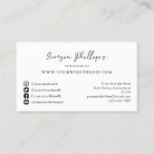 Blogger Influencer Content Creator Photo Social 名刺 (正面)