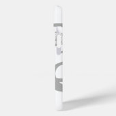 BLOGGER iPhoneケーストレンド抽象芸術白黒 Case-Mate iPhoneケース (裏面 / 左)