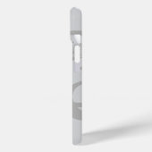 BLOGGER iPhoneケーストレンド抽象芸術白黒 Case-Mate iPhoneケース (裏面 / 左)