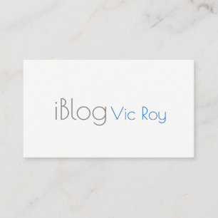 Blogger, Social Media, Me Business Card 名刺