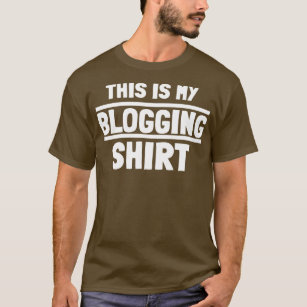 Blogger Writer Publisher Blogging Content Creator Tシャツ