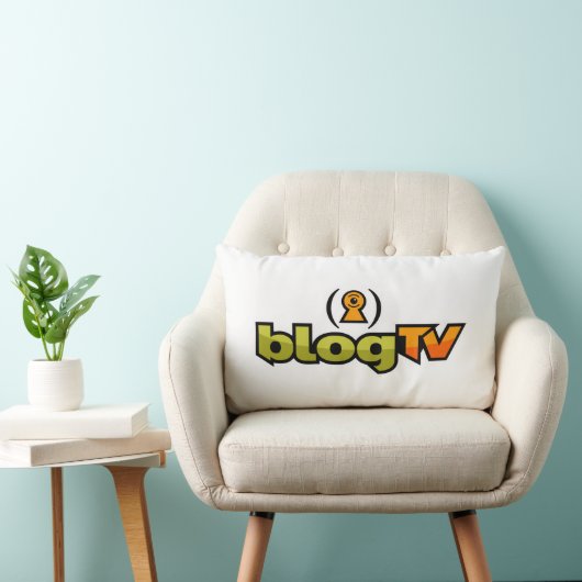 blogTVのアメリカ人のMoJoの枕 ランバークッション (椅子)