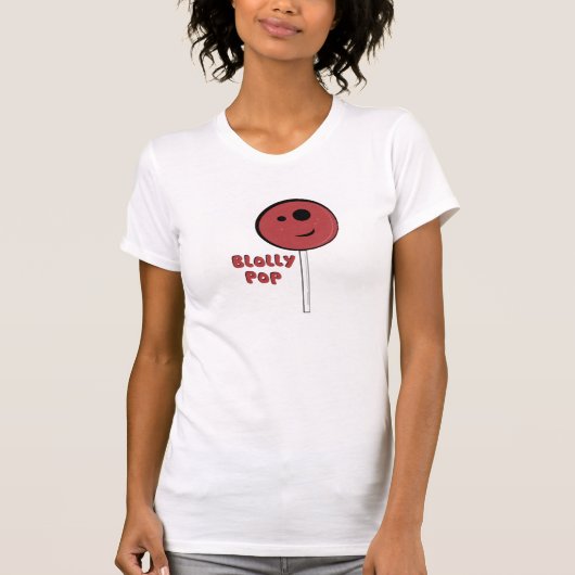 Blollyの破裂音 Tシャツ (正面)