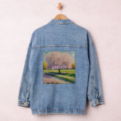 Bloms Annette AI Art Pink Bloms Denim Jacket デニムジャケット (ハンガー)