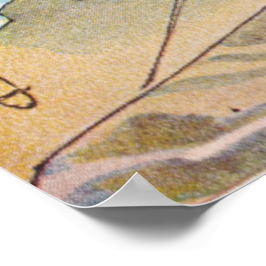 Blomsterfnstretö by Carl Larsson ポスター (角)