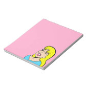 Blonde Bonbshell漫画ストリップメモ帳 ノートパッド (回転)