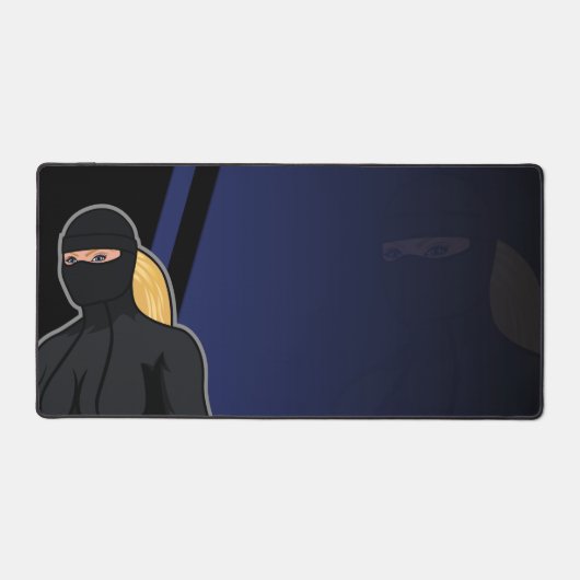 Blonde Woman Desk Pad デスクマット (正面)