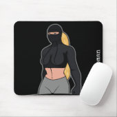 Blonde Woman Mousepad マウスパッド (マウス)
