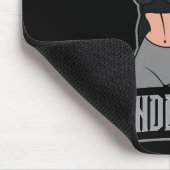 Blonde Woman Mousepad Black マウスパッド (コーナー)