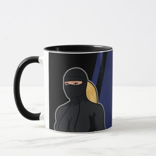 Blonde Woman Mug マグカップ (左)