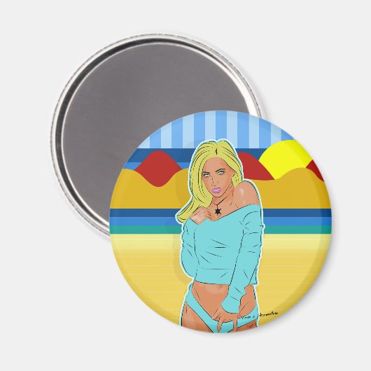 blondes have more fun マグネット (正面/裏面)