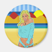 blondes have more fun マグネット (正面)