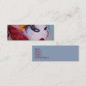 "Blondie及びI " スキニー名刺 (正面/裏面)