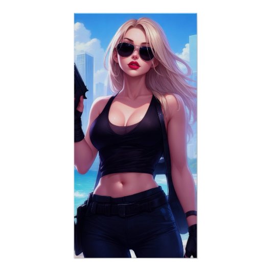 Blondie Bangs Back ポスター (正面)