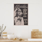 BLONDIE POSTER 1978 original NME - hanging on the ポスター (キッチン)