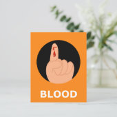 BLOODハロウィンフラッシュカード (スタンド正面)