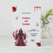 BLOOD AND SKETLON HALLOWEEN PARTY INVITATION シーズンカード (スタンド正面)