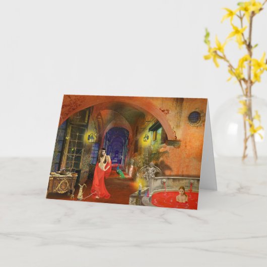 Blood Bath カード (黄色い花)