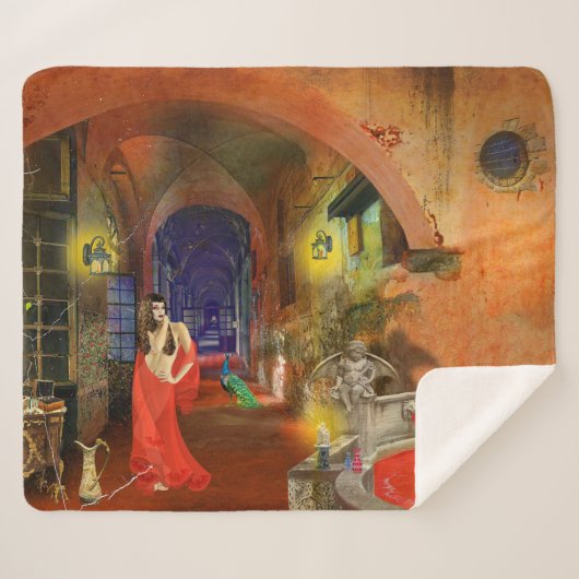 Blood Bath シェルパブランケット (正面(横))