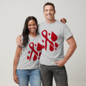Blood cancer awareness tシャツ (ユニセックス)