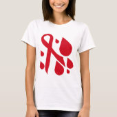 Blood cancer awareness tシャツ (正面)