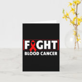 Blood Cancer - Fight Blood Cancer Awareness  カード (黄色い花)