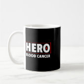 Blood Cancer - Hero Blood Cancer Awareness  コーヒーマグカップ (左)
