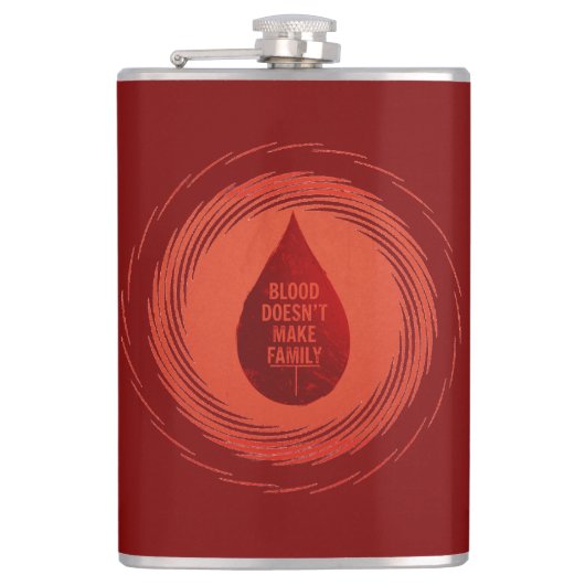 Blood Doesn't Make Family フラスク (正面)