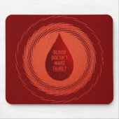 Blood Doesn't Make Family マウスパッド (正面)