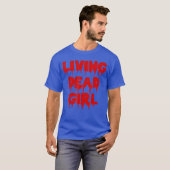 Blood Halloween Zombie Movie Living Dead Girl frie Tシャツ (正面フル)