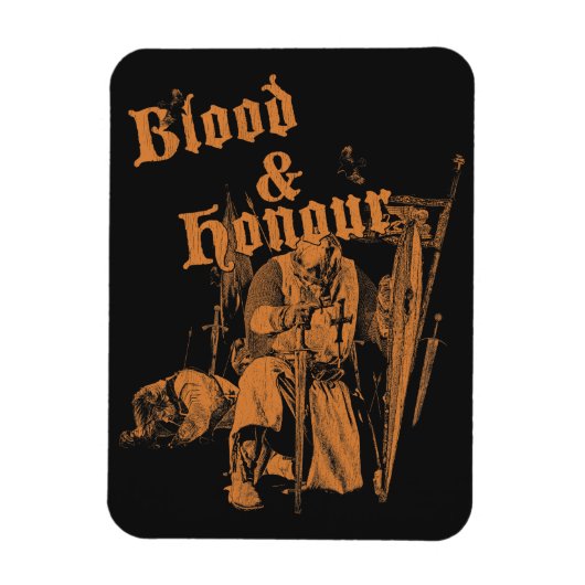 Blood & Honor - MetalCore マグネット (縦)