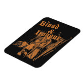 Blood & Honor - MetalCore マグネット (左側)