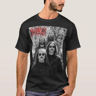 Blood Incantationデスメタルバンドフォト Tシャツ